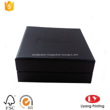 Black Bracelet Jewellery Cardboard Box With Foam